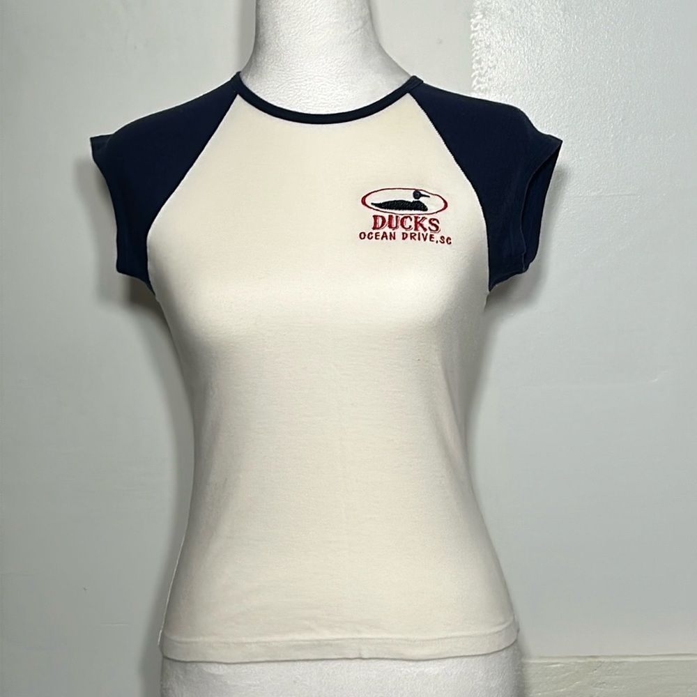 Ducks Ocean Drive, SC, baseball Tshirt